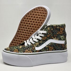 Vans Sk8-Hi Tapered Stackform Legendary High Top Shoes Green Women’s Size 5 New